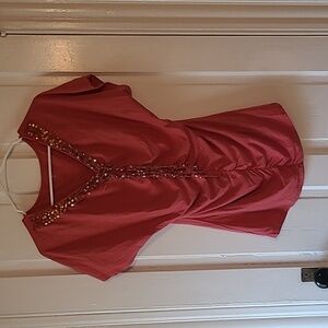 Garnet Hill cap sleeve top